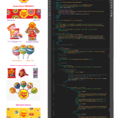 E-mail Chupa-chups HTML/CSS. Un proyecto de Desarrollo Web de Ruben Guerrero Muñoz - 29.01.2022