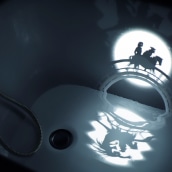 Yokai over the bridge. Un projet de Animation, Stop motion, Animation de personnages, Animation 2D et Illustration animée de Mathieu Maillefer - 01.02.2022