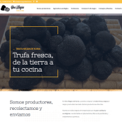Web - Oro Negro de Soria. Un projet de Webdesign , et Développement web de Estudio de diseño y comunicacion - 02.02.2022