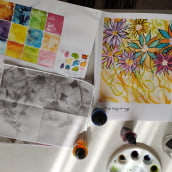 Mi Proyecto del curso: Creación de paletas de color con acuarela. Un proyecto de Ilustración tradicional, Pintura, Pintura a la acuarela y Teoría del color de Mariana Cervantes - 19.05.2021