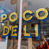 Poco Deli. Painting, T, and pograph project by Tozer Signs - 02.04.2022