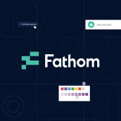 Fathom. Web Development project by Jan Losert - 05.01.2021