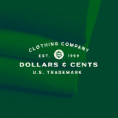 DOLLARS & CENTS - Branding. Design, Traditional illustration, Br, ing, Identit, Fashion, Graphic Design, Screen Printing, Lettering, Logo Design, Fashion Design, Textile Illustration, Digital Lettering, H, and Lettering project by Germán Rodríguez - 01.28.2020