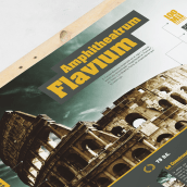ANPHITHEATRUM FLAVIUM. Un proyecto de Diseño gráfico, Infografía y Retoque fotográfico de Angel Alejandro - 11.02.2022