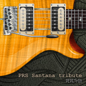 PRS Santana Tribute. Un proyecto de Ilustración de Pepetto - 16.02.2022