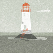 Lighthouses. Traditional illustration project by Cecilia Ruiz - 02.17.2022