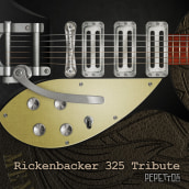 Rickenbacker 325 Tribute. Un proyecto de Ilustración de Pepetto - 16.02.2022