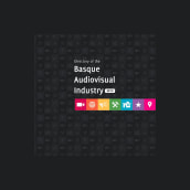 Catálogo Basque Audiovisual Industry. Een project van Redactioneel ontwerp y Grafisch ontwerp van Leire - 19.02.2022
