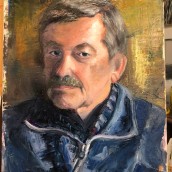 Portrait Männlich . Pintura projeto de Gaby - 20.02.2022