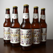 Cerveza Trama. Marketing project by Santiago Robredo - 02.22.2022