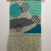 My project in Intarsia Crochet: Craft Your Own Tapestry course. Fashion, Fashion Design, Decoration, Fiber Arts, DIY, Crochet, and Textile Design project by mint910 - 01.15.2022
