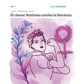 Especial feminismo - LNR. Traditional illustration project by Alma Larroca - 02.28.2022