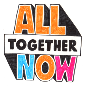 All Together Now. Sketching, Creativit, Drawing, H, Lettering, and Sketchbook project by Adam Hayes - 02.28.2022