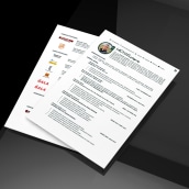  CV / Business Card Ein Projekt aus dem Bereich Grafikdesign von Michael Ramos - 05.01.2023