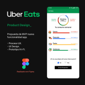 Mi Proyecto del curso: Diseño de producto digital con Lean y UX - Uber Eats - Mi Dieta. Un proyecto de UX / UI, Diseño Web, Diseño mobile y Diseño digital de Rafael Rubio Castro - 02.03.2022