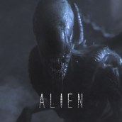 Alien Keyframe. Un proyecto de Diseño, Cine, vídeo, televisión, Diseño de personajes y Concept Art de Santiago Betancur - 04.03.2022