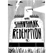 The Shawshank Redemption. Ilustração tradicional, Design editorial, e Tipografia projeto de Pablo Peiker - 16.01.2022