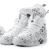 Nike “Hey Penny” Foamposite. Design, Traditional illustration, Product Design, T, pograph, Lettering, and Fashion Design project by Rich Tu - 03.06.2022