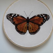 My project in Realistic Embroidery Techniques course. Un proyecto de Ilustración, Bordado, Ilustración textil y Diseño textil de catia.defacio - 06.03.2022