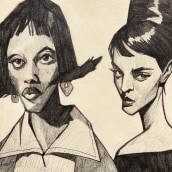 Sketches. Un proyecto de Ilustración tradicional, Dibujo a lápiz y Dibujo de Maximiliano Vera Herrera - 04.03.2022