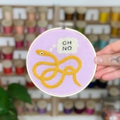 Oh no…. Embroider project by Cristin Morgan - 02.01.2022