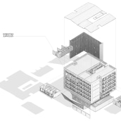 Mi Proyecto del curso: Modelado de edificios paramétricos con Revit. 3D, Arquitetura, Arquitetura de interiores, Modelagem 3D, Arquitetura digital, e Visualização arquitetônica projeto de Juan Cruz Elies Orta - 08.03.2022