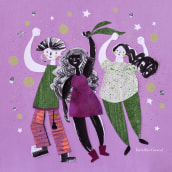 8m - Día de la mujer trabajadora . Illustration, Design von Figuren und Collage project by Estrellita Caracol - 08.03.2022