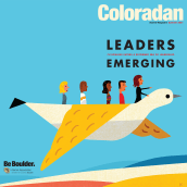 Colorado University Magazine- The Emerging Leaders Issue . Traditional illustration, and Graphic Design project by James Yang - 05.28.2021