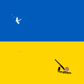 Ukraine. Illustration, Editorial Design, and Concept Art project by Lennart Gäbel - 03.11.2022
