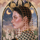 Dolores. Traditional illustration, and Fine Arts project by Fernanda Maya - 03.31.2022