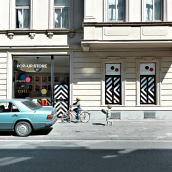 pinqponq Pop up Store. Design, e Design de espaços projeto de Thomas Schnur - 01.04.2022
