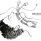 Black and white. Ilustración médico-científica. Design e Ilustração tradicional projeto de Gloria Garrastazul - 03.04.2022