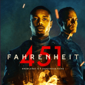 HBO // Fahrenheit 451 // Animated Poster. Motion Graphics project by James Daher - 04.18.2018