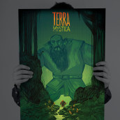 Terra Mystica. Traditional illustration, Graphic Design, and Lettering project by Weberson Santiago - 04.18.2022