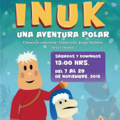 Inuk, una aventura polar 🐻❄️. Ilustração tradicional, Design de personagens, e Design gráfico projeto de Mariana Zentyatsen - 19.04.2022