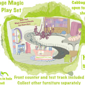  Cabbage Magic Shop Play. Traditional illustration project by Helen Stark - 04.25.2022