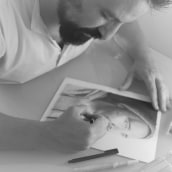 RETRATOS A LAPIZ MADRID. Arts, Crafts, Fine Arts, Pencil Drawing, Drawing, Portrait Illustration, Portrait Drawing, and Realistic Drawing project by Enrique de las Cuevas - 04.25.2022