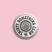 pinbowl skatepark - spilla thirty something club - 2019. Graphic Design project by Paolo Proserpio - 05.13.2022