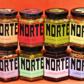 SALSA NORTE. Br, ing, Identit, Graphic Design, and Packaging project by MONUMENTO - 08.18.2020