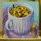 Cookie Mug cake . Un proyecto de Bellas Artes de Miriam Sansano - 22.05.2022