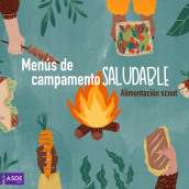 Ilustración Guía alimentación Scouts Madrid. Ilustração tradicional projeto de Eva zurita gallego - 23.05.2022