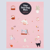 Portada The Sewing Box Magazine. Design, Illustration, H, werk, Verlagsdesign, Kreativität, Stickerei und Weben project by Studio Variopinto - 01.06.2021
