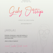 Creativa Mexicana, diseñadora y amante del marketing.. Un proyecto de Diseño, Ilustración tradicional, Br, ing e Identidad, Diseño gráfico y Marketing de Gabriela Ortega - 25.05.2022