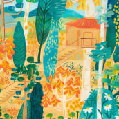 La casa del árbol. Un proyecto de Ilustración tradicional, Pintura, Pintura acrílica y Sketchbook de Lourdes Bruzzoni - 01.06.2022