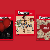 Boxoffice Pro: Redesigning a 100-year-old film industry publication. Design, Art Direction, Editorial Design, Graphic Design, T, and pograph project by Extract Studio - 06.07.2022
