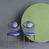 Silla Wink. Design, Furniture Design, Making & Industrial Design project by Masquespacio - 06.17.2022