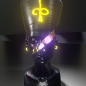 Queen Nefertiti ✨. Un proyecto de 3D, Animación 3D y Modelado 3D de Alex Hall - 12.07.2022
