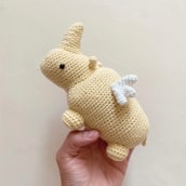 Mi proyecto del curso: Diseño y creación de amigurumis. Un proyecto de Artesanía, Diseño de juguetes, Tejido, DIY, Crochet, Amigurumi y Diseño textil de jiselle_orozco - 10.07.2022