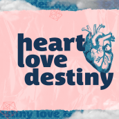 Heart, Love & Destiny Illustrated brand. Un progetto di Design, Br, ing, Br, identit, Illustrazione vettoriale e Illustrazione digitale di Alice Souza - 21.07.2022