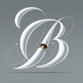 Letter B. Lettering, and Digital Lettering project by Dan Forster - 07.21.2022